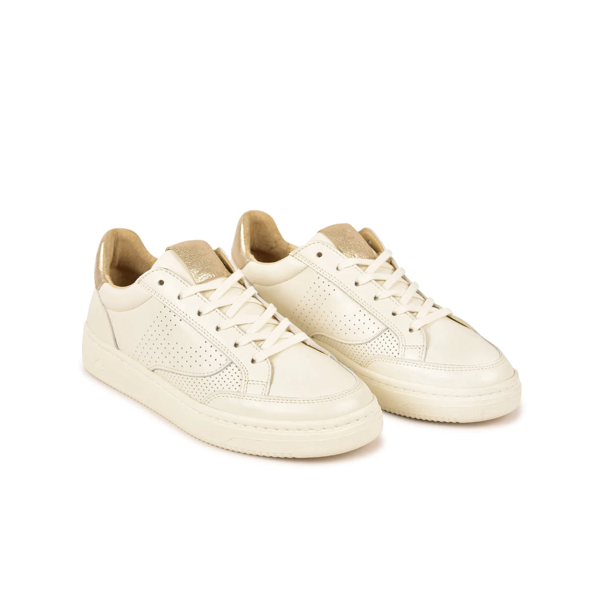 Pataugas BASALT/NME F2H OFF WHITE/DORÉ – Image 4